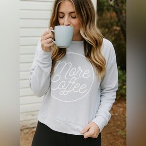 Women's‎ Light Blue/Gray Sweatshirt